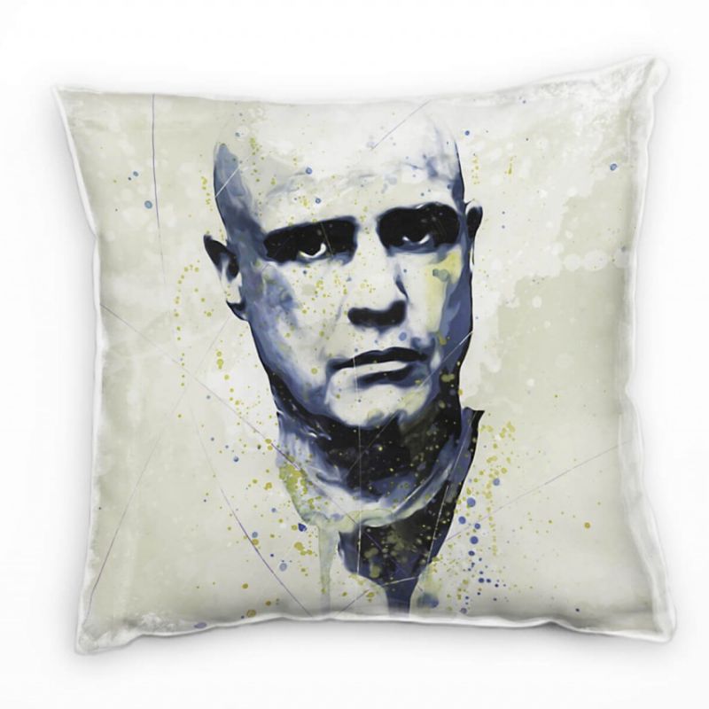 Apocalypse Now Brando Deko Kissen Bezug 40x40cm für Couch Sofa Lounge Zierkissen