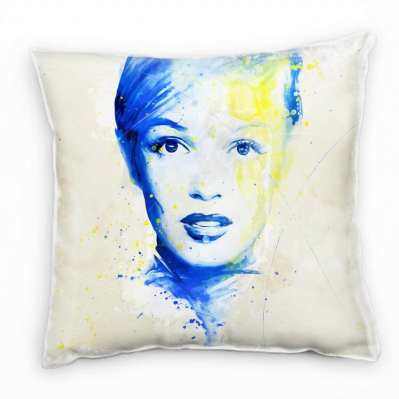 Marilyn Monroe V Deko Kissen Bezug 40x40cm für Couch Sofa Lounge Zierkissen