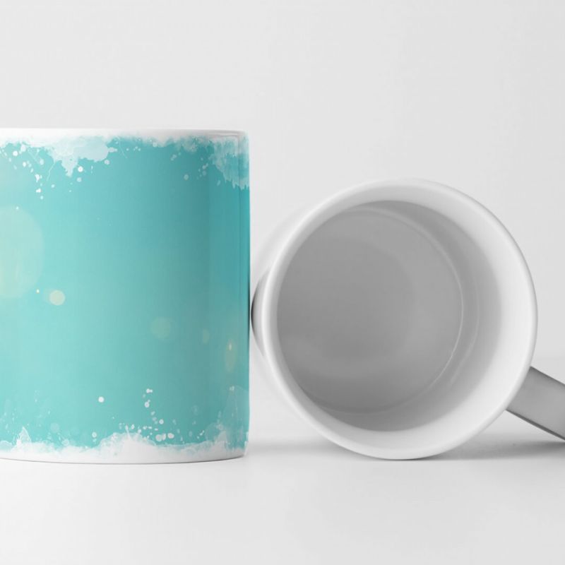 Tasse Geschenk Künstlerische Fotografie – Sonnenschein und blauer Himmel