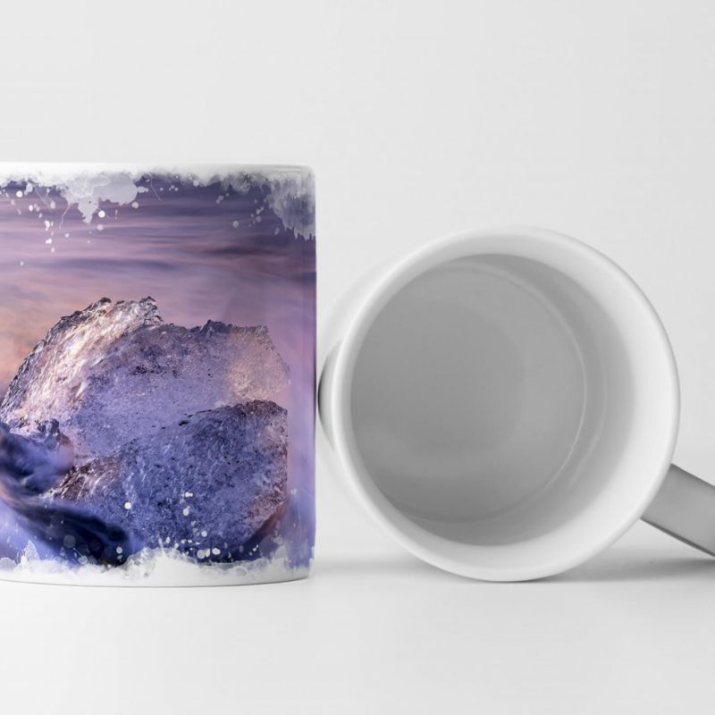 Tasse Geschenk eisige Lagune