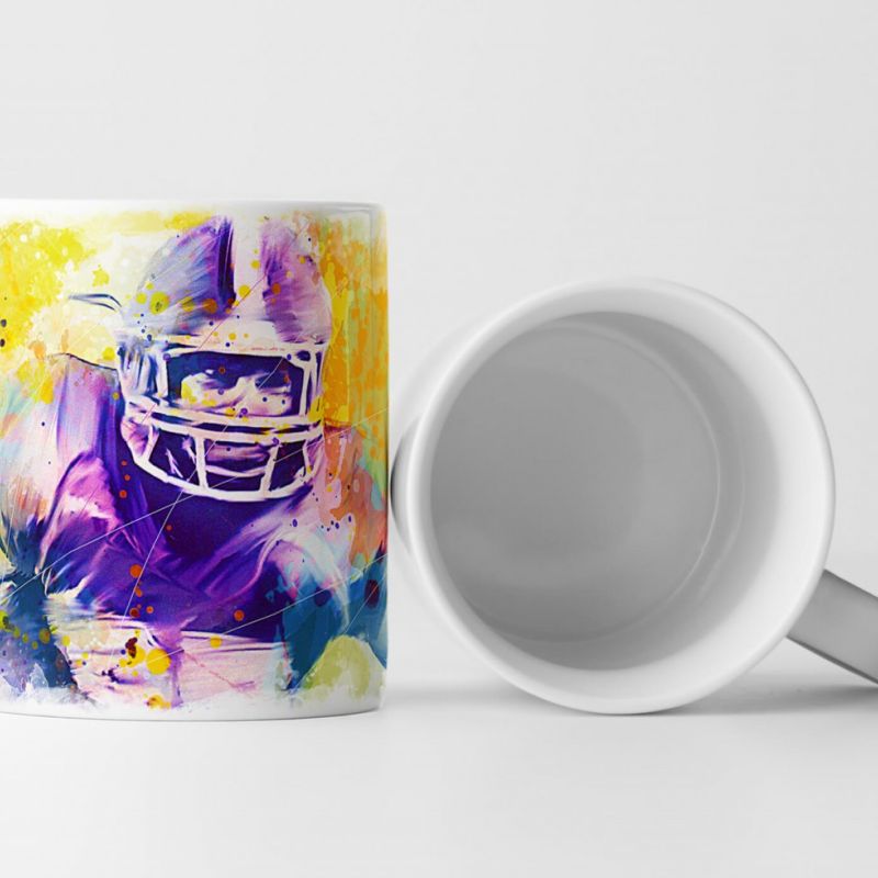 American Football IV Tasse als Geschenk,  Design Sinus Art