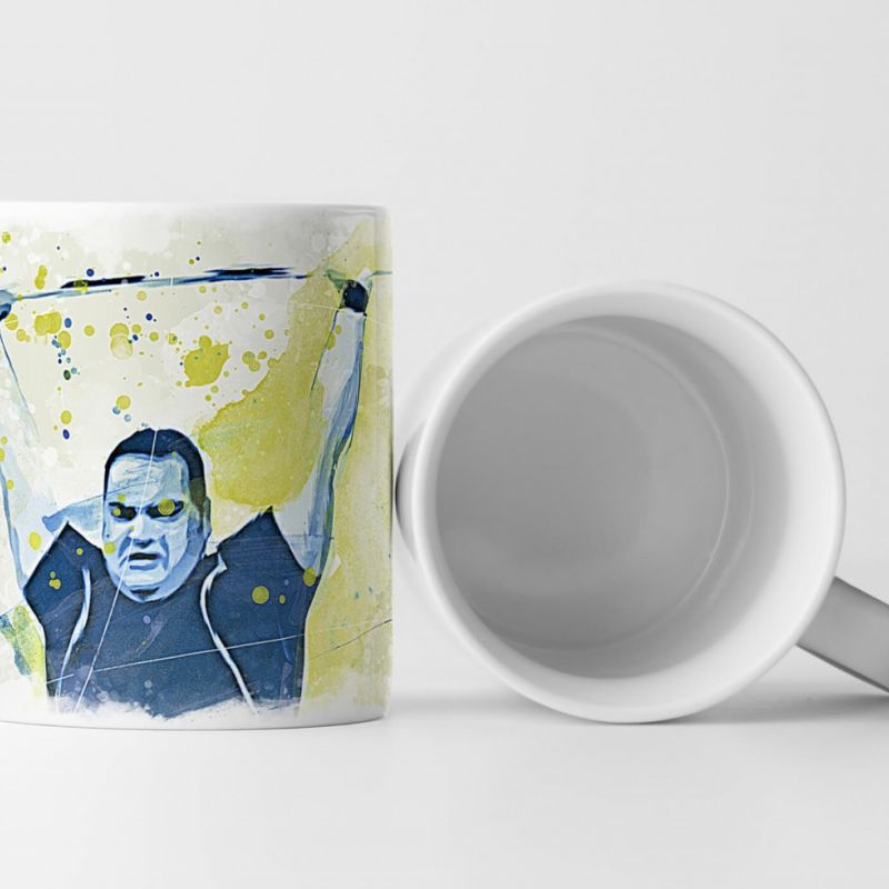 Gewichtheben Tasse als Geschenk,  Design Sinus Art