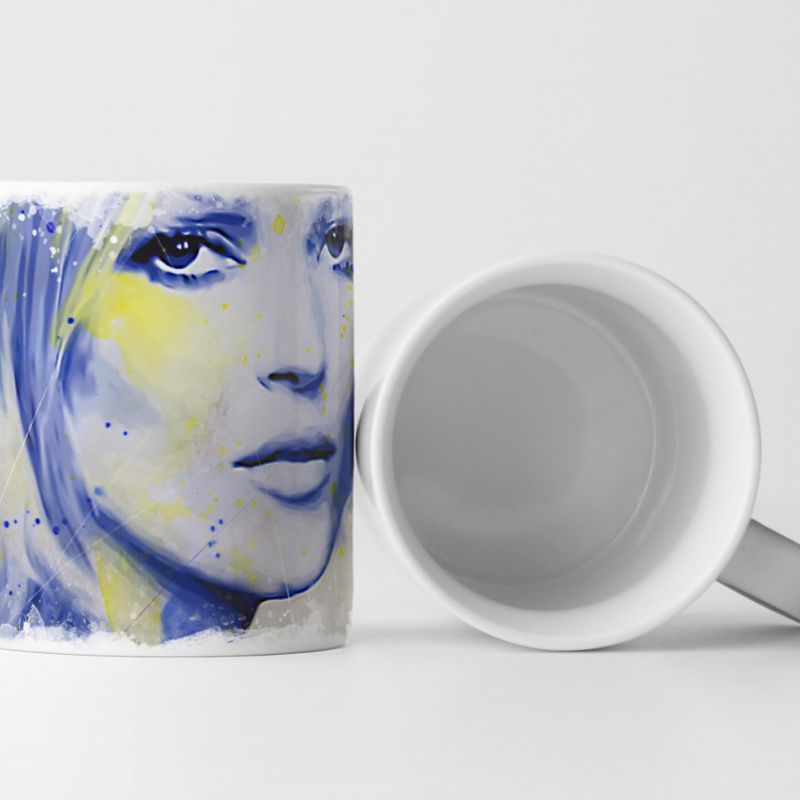 Kate Moss II Tasse als Geschenk,  Design Sinus Art