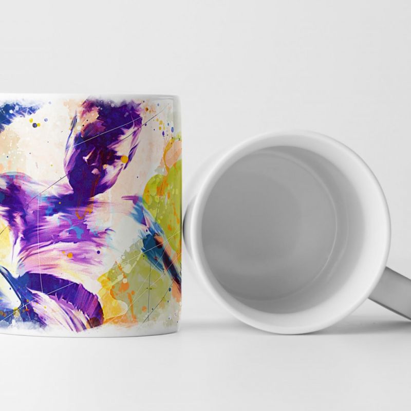 Kickboxen II Tasse als Geschenk,  Design Sinus Art