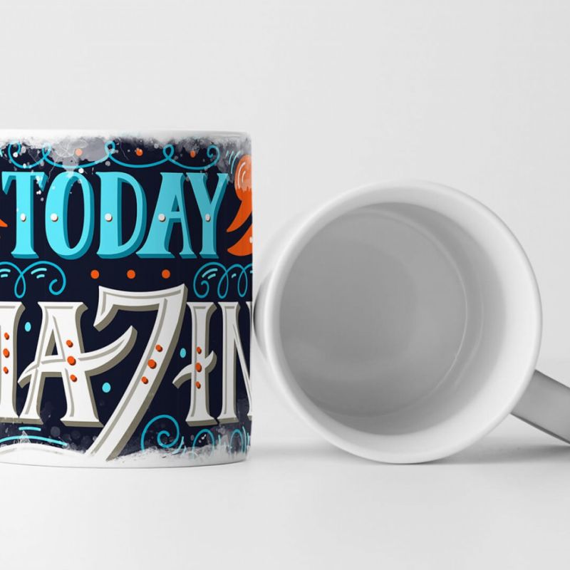 EAU ZONE Motiv Spruch Tasse Geschenk