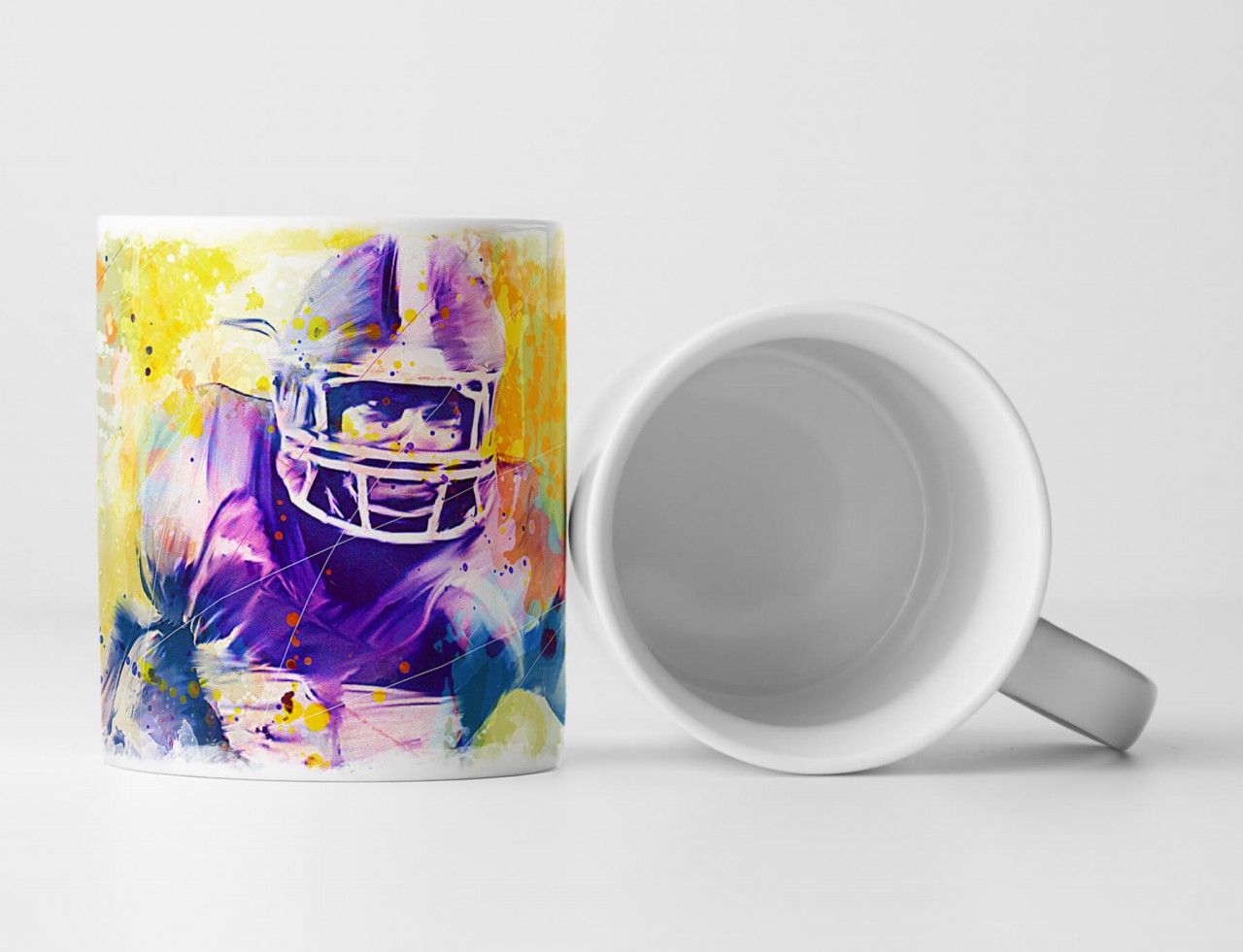 American Football IV Tasse als Geschenk,  Design Sinus Art