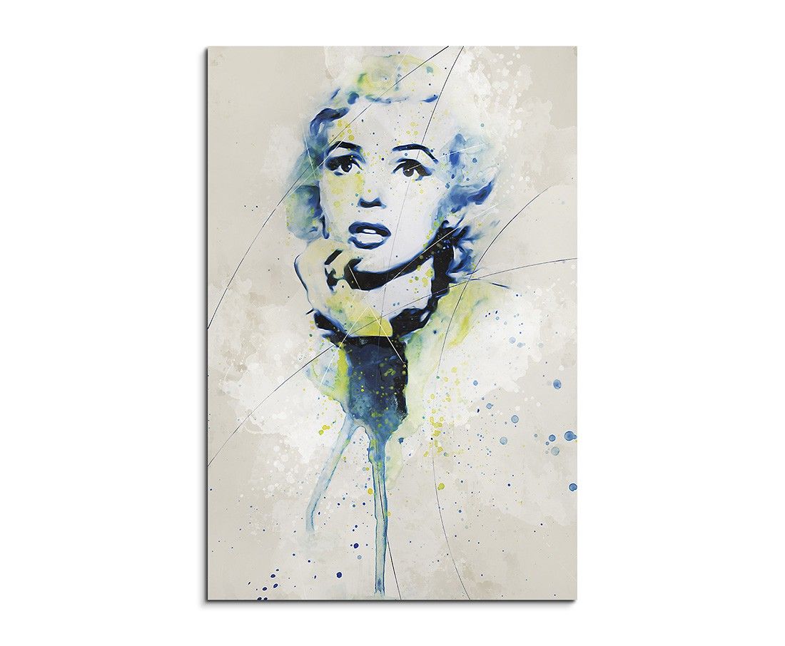 Marilyn Monroe I Aqua 90×60 cm Aquarell Kunstbild