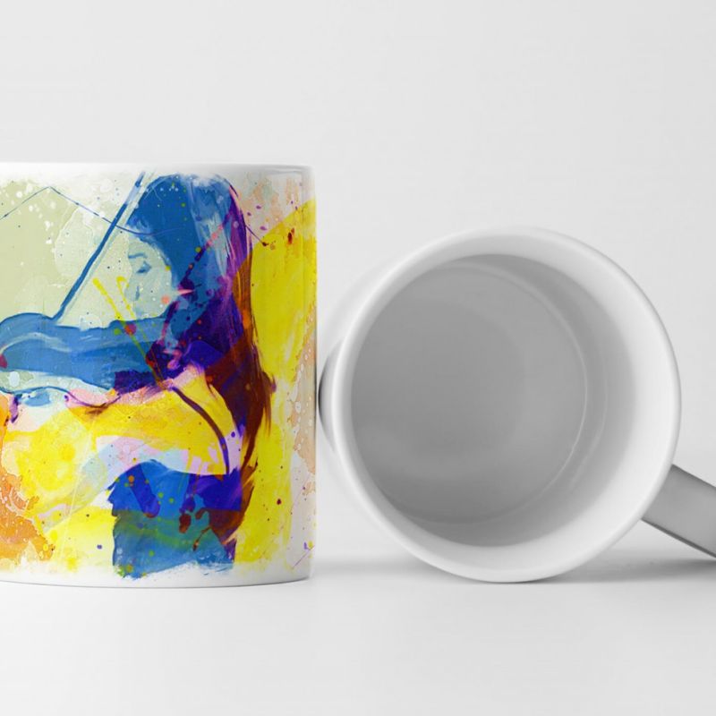 Violine Player I Tasse als Geschenk,  Design Sinus Art