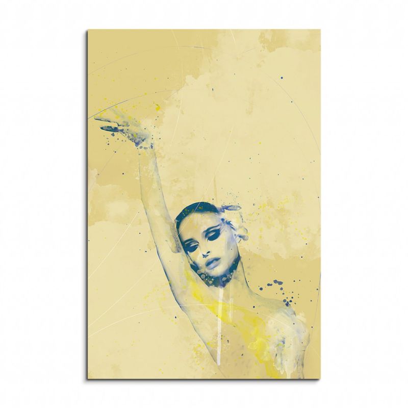 Natalie Portman V Aqua 90x60cm Wandbild Aquarell Art