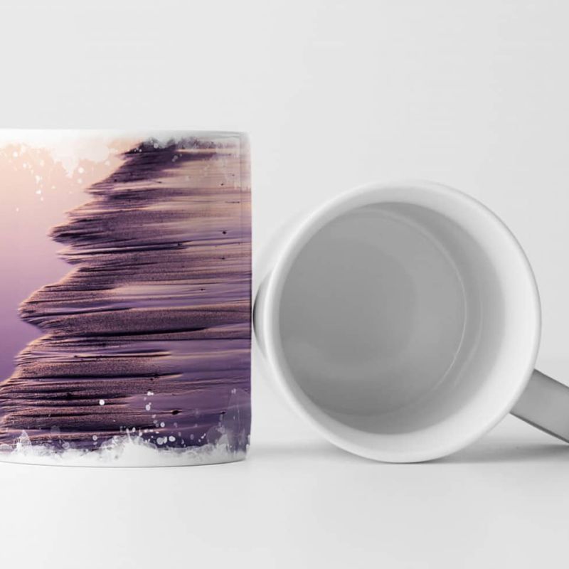 Tasse Geschenk Künstlerische Fotografie – Tide bei Sonnenuntergang