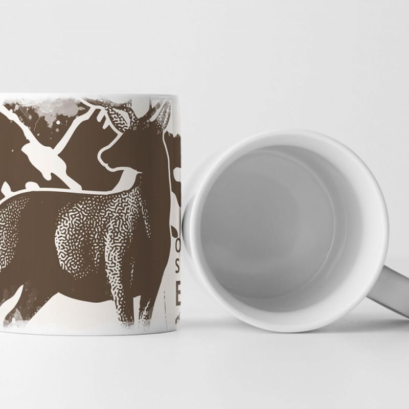 EAU ZONE Motiv Spruch Tasse Geschenk