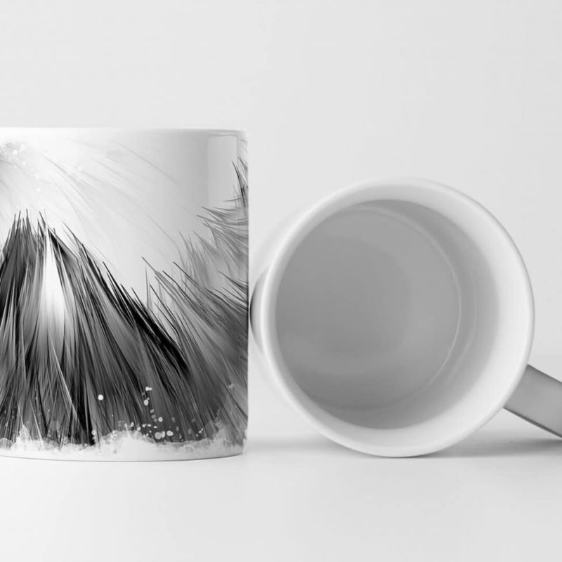 Tasse Geschenk Bild – Abstrakte Linien