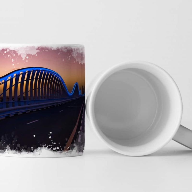 Tasse Geschenk Fotografie – VIP Brücke in Dubai