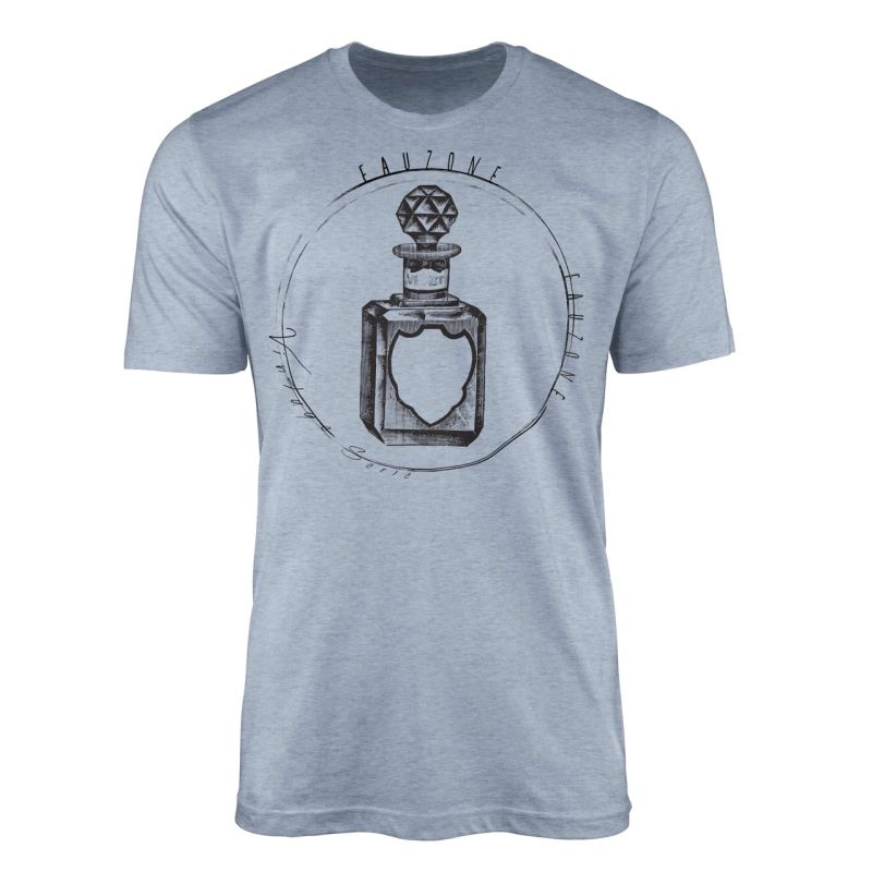 Vintage Herren T-Shirt Parfümflasche