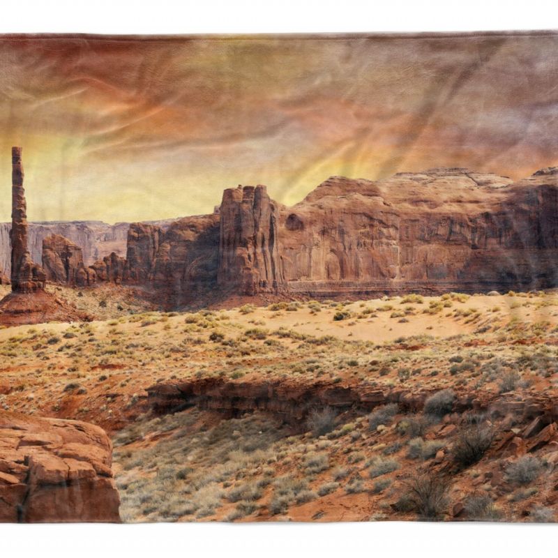 Handtuch Strandhandtuch Saunatuch Kuscheldecke mit Fotomotiv Arizona Berge Grand Canyon