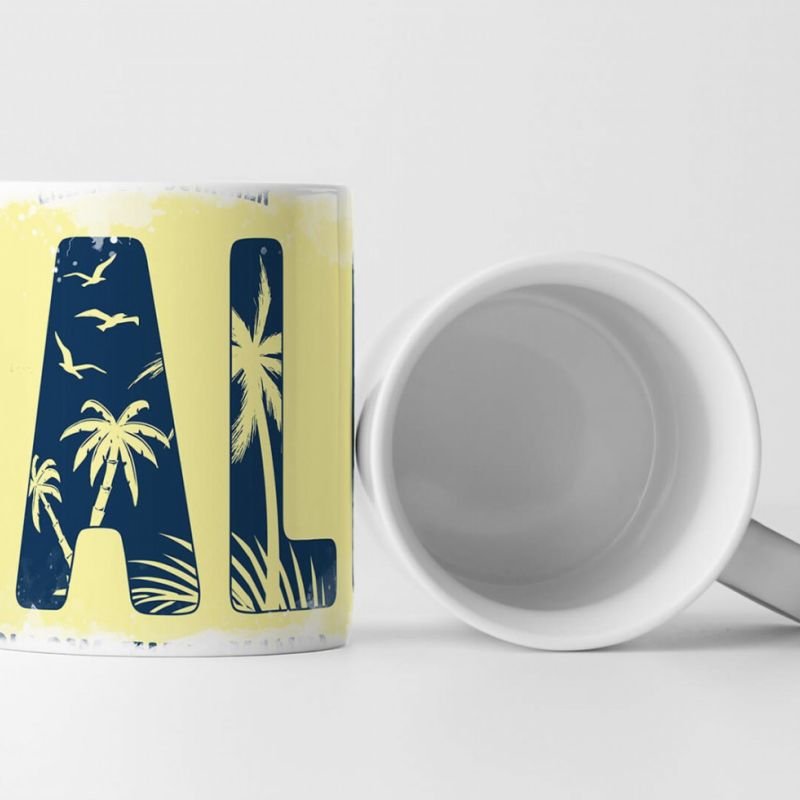 EAU ZONE Motiv Spruch Tasse Geschenk