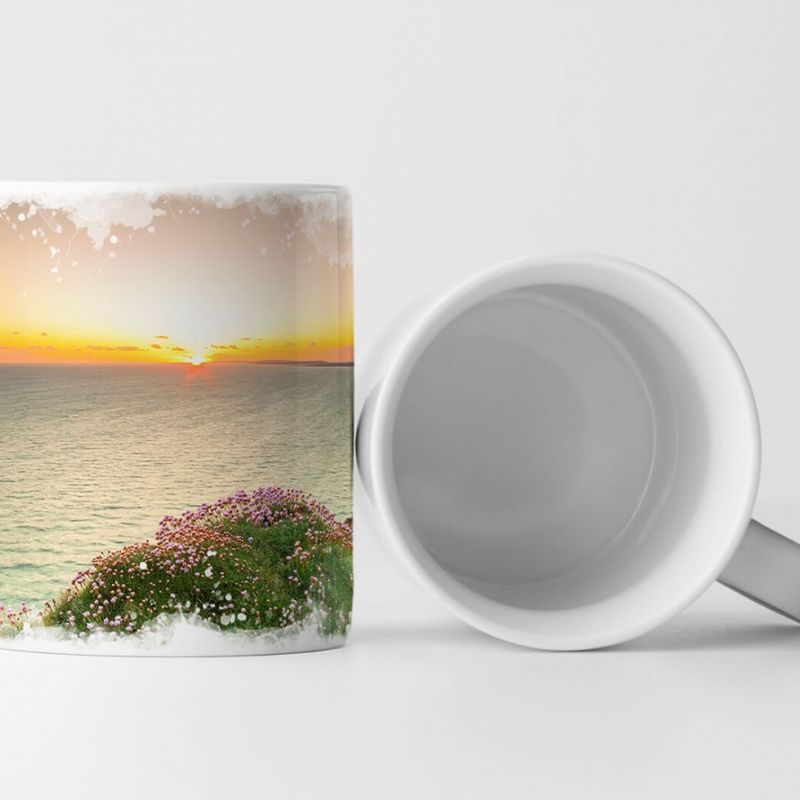 Tasse Geschenk Landschaftsfotografie – Cliffs of Moher bei Sonnenaufgang