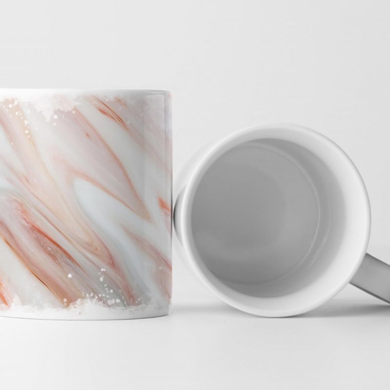 Tasse Geschenk Marmortextur