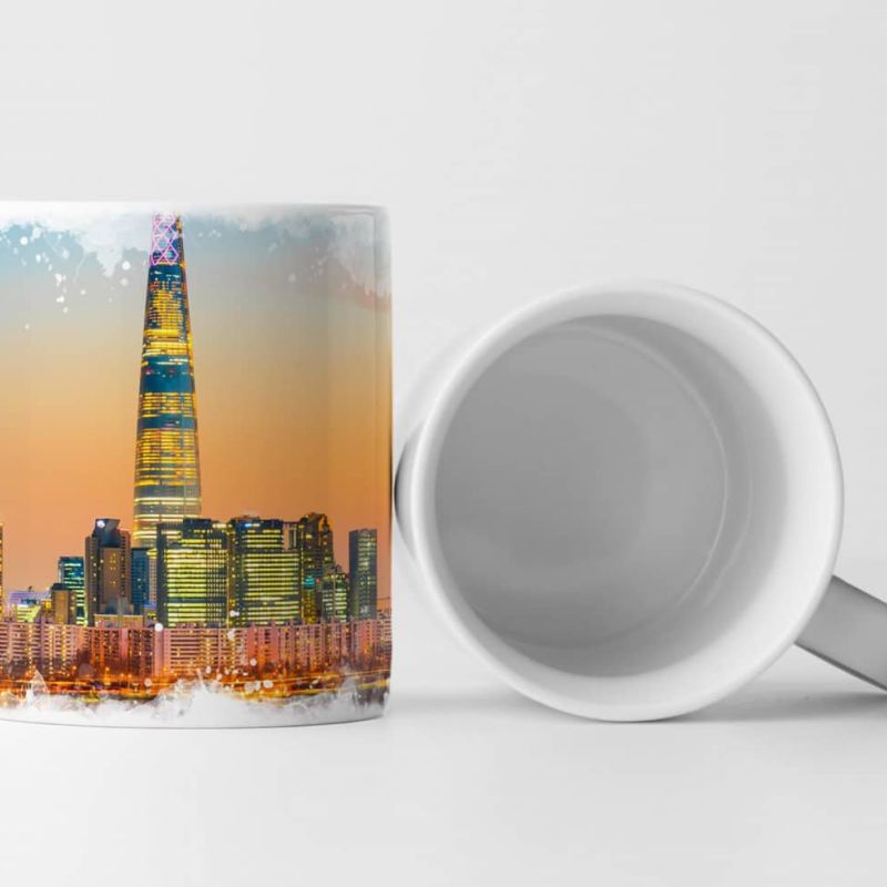 Tasse Geschenk Seoul – Fluss Han