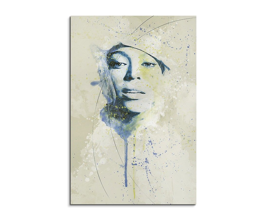 Beyonce I Aqua 90x60cm Aqua Art Wandbild