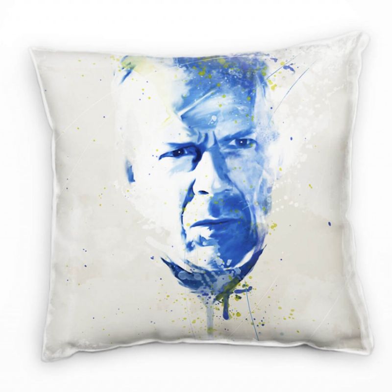 Bruce Willis Sin City Deko Kissen Bezug 40x40cm für Couch Sofa Lounge Zierkissen