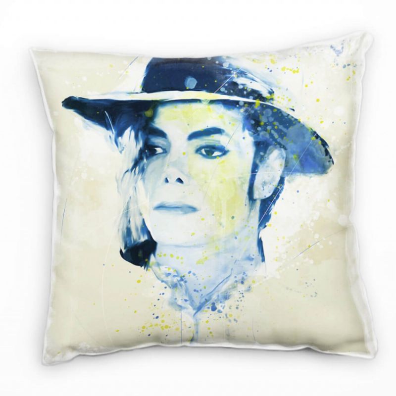 Michael Jackson I Deko Kissen Bezug 40x40cm für Couch Sofa Lounge Zierkissen