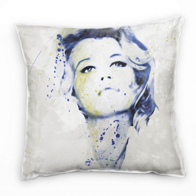 Brigitte Bardot XI Deko Kissen Bezug 40x40cm für Couch Sofa Lounge Zierkissen