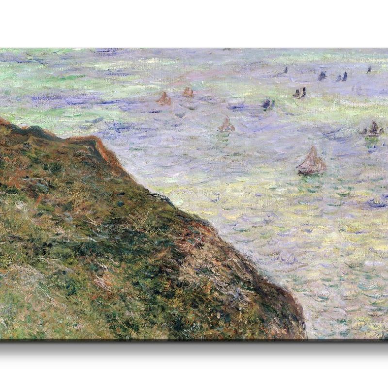 Remaster 120x60cm Claude Monet Impressionismus weltberühmtes Wandbild View Over the Sea