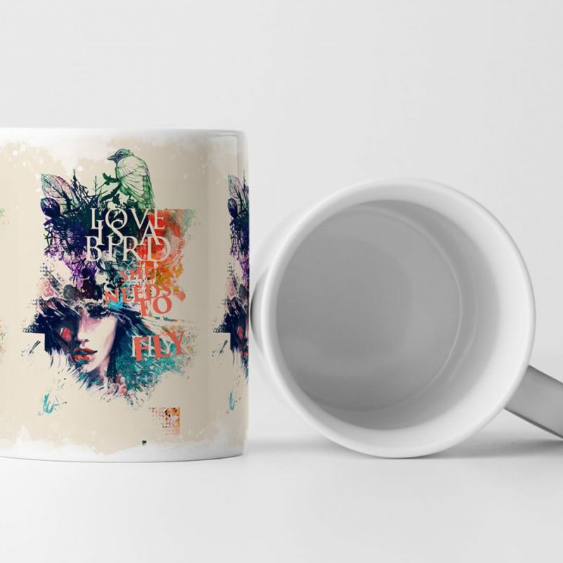 EAU ZONE Motiv Spruch Tasse Geschenk