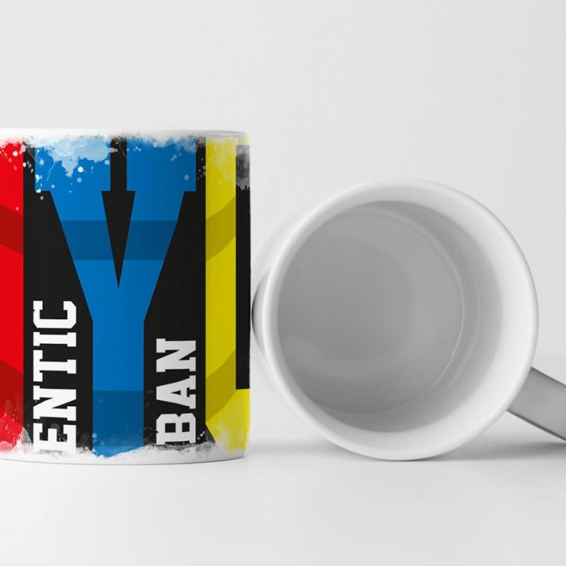 EAU ZONE Motiv Spruch Tasse Geschenk