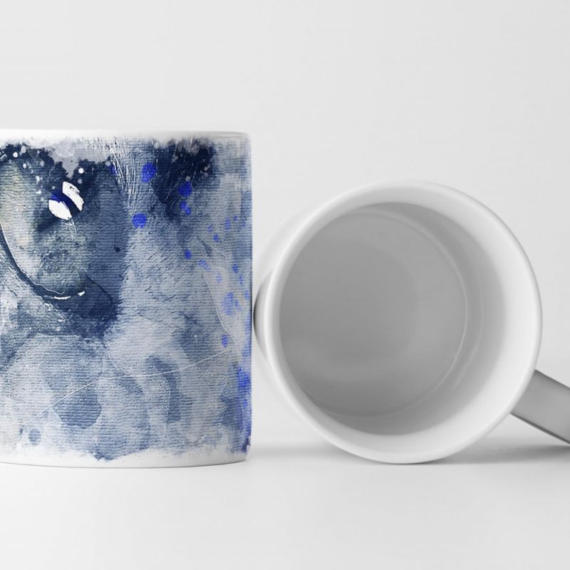 Cat VI Tasse als Geschenk,  Design Sinus Art