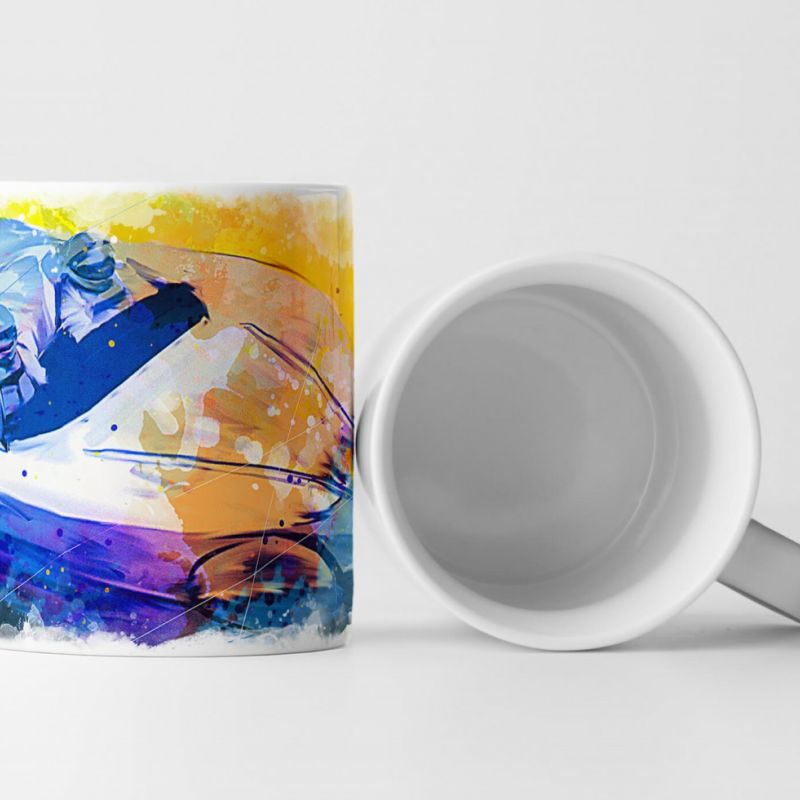 Speedboat I Tasse als Geschenk,  Design Sinus Art