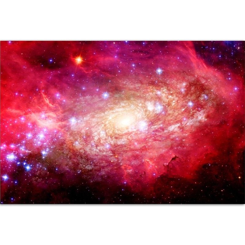 120x80cm Sterne Galaxie Weltall