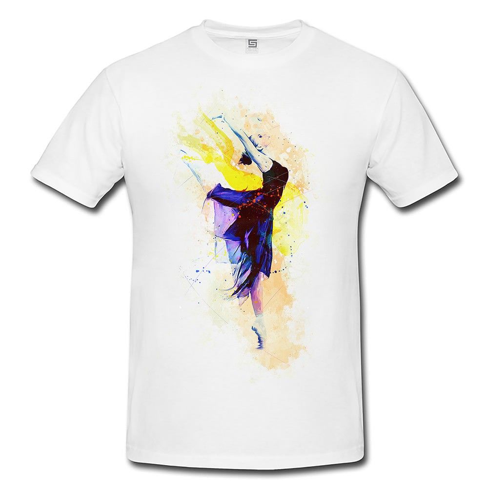 Ballett V  Herren und Damen T-Shirt Sport Motiv aus Paul Sinus Aquarell