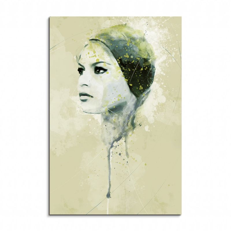 Brigitte Bardot VI Aqua 90x60cm Wandbild Aquarell Art