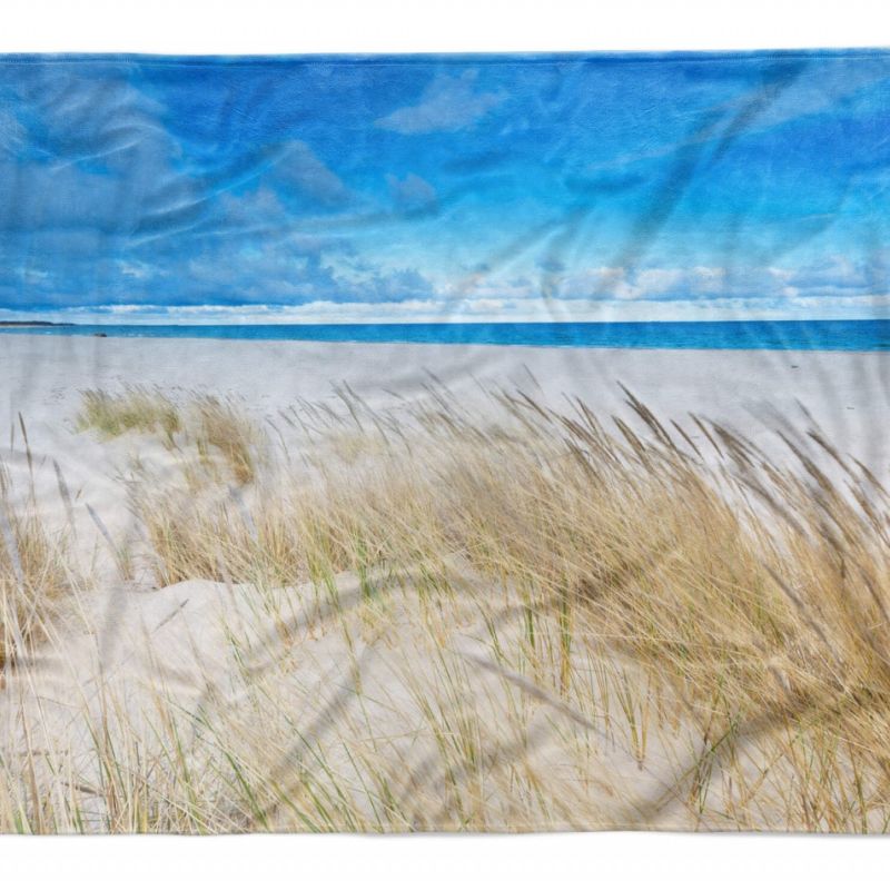 Handtuch Strandhandtuch Saunatuch Kuscheldecke  mit Fotomotiv Ostsee Deutschland