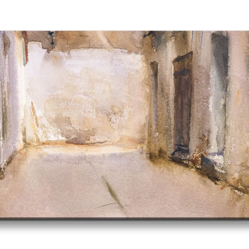 Remaster 120x60cm John Singer Altmeister Weltberühmt zeitlose Kunst Venice