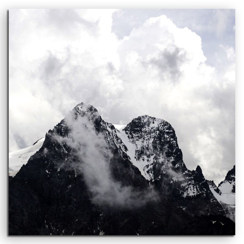 Landschaftsfotografie – Szenische Berglandschaft auf Leinwand