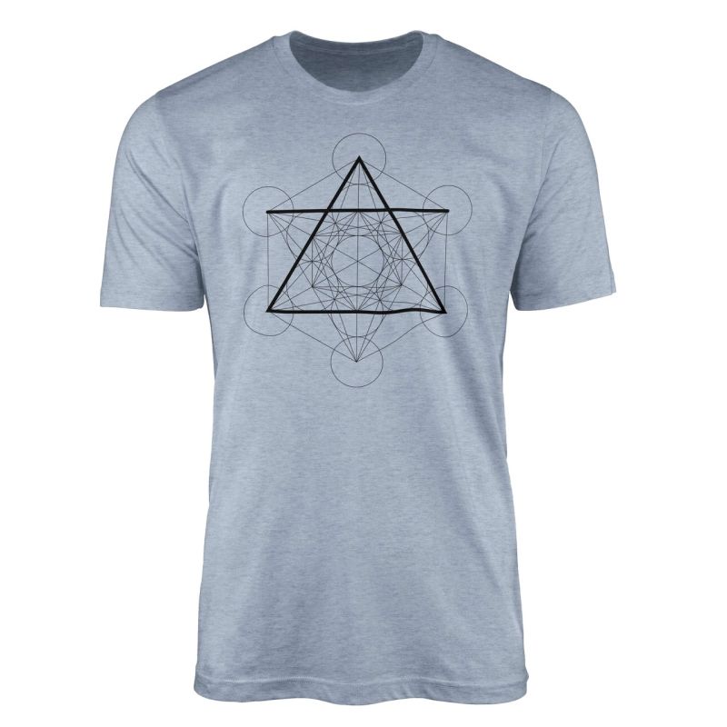 Premium T-Shirt Alchemy Serie Symbole angenehmer Tragekomfort feine Struktur No.0086