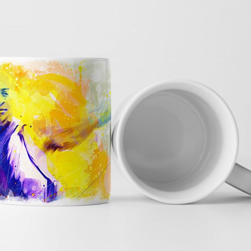 Kugelstossen Tasse als Geschenk,  Design Sinus Art