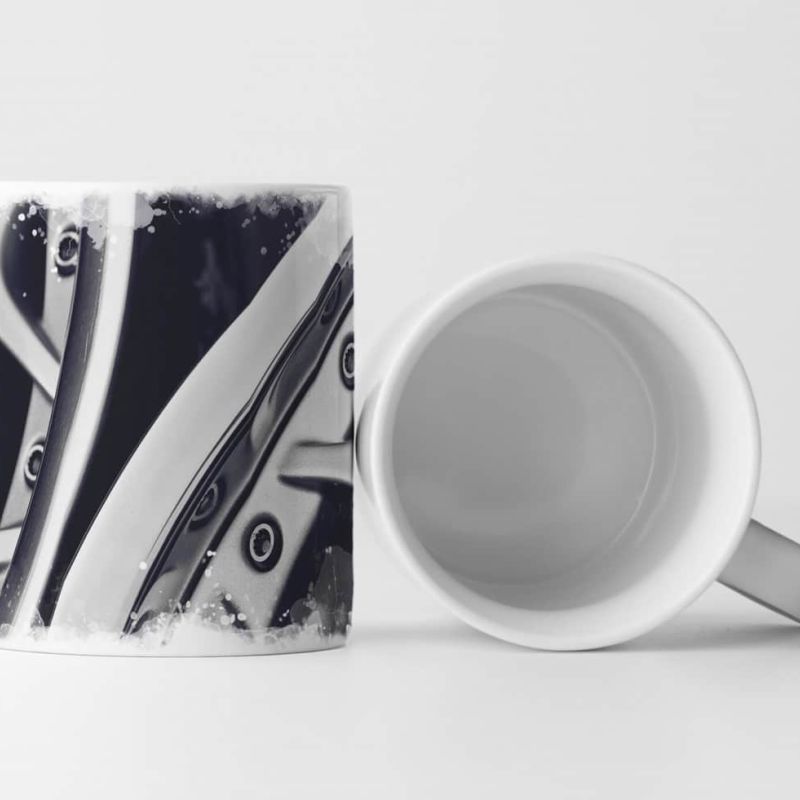 Tasse Geschenk Fotografie – Autoreifen Felgen Nahaufnahme