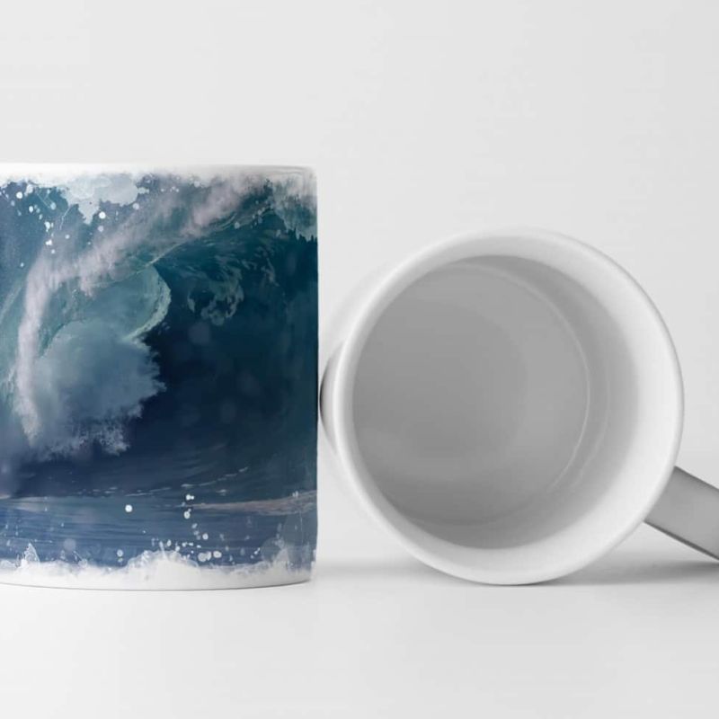 Tasse Geschenk Riesige Wellen – Hawai Fotografie