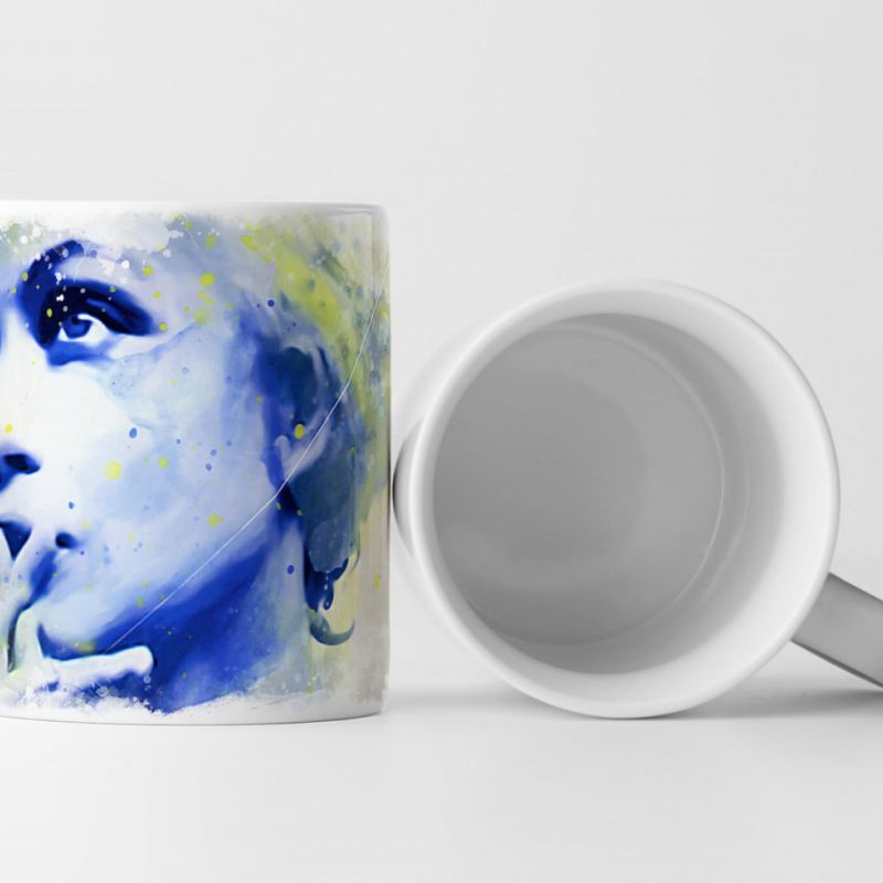 Emmanuelle Beart II Tasse als Geschenk,  Design Sinus Art