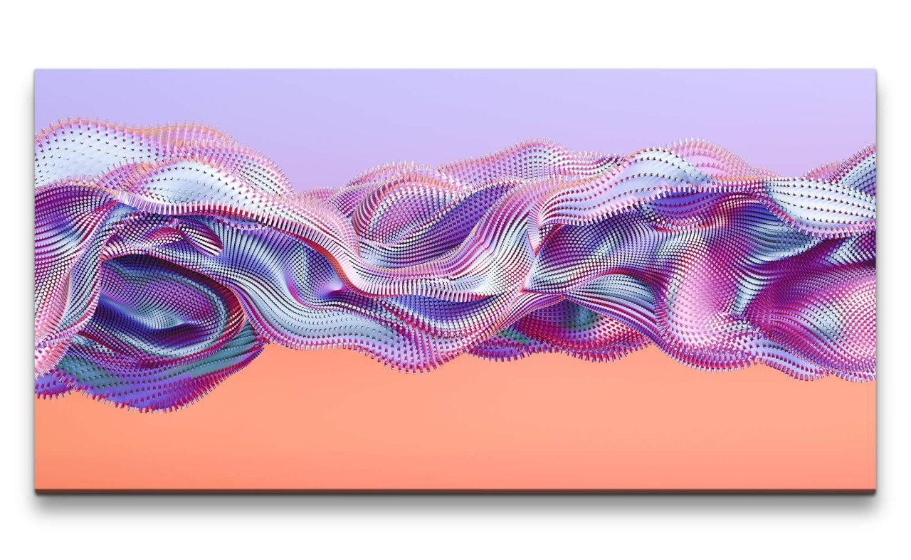 Leinwandbild 120x60cm 3d Art Abstrakt Energie Dekorativ Kunstvoll Modern