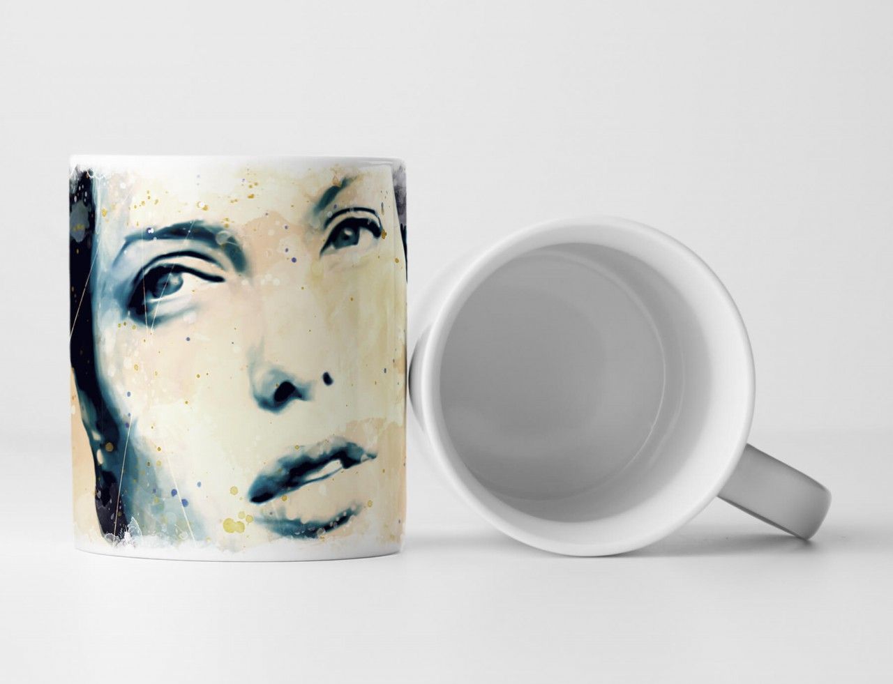 Angelina Jolie IV Tasse als Geschenk,  Design Sinus Art