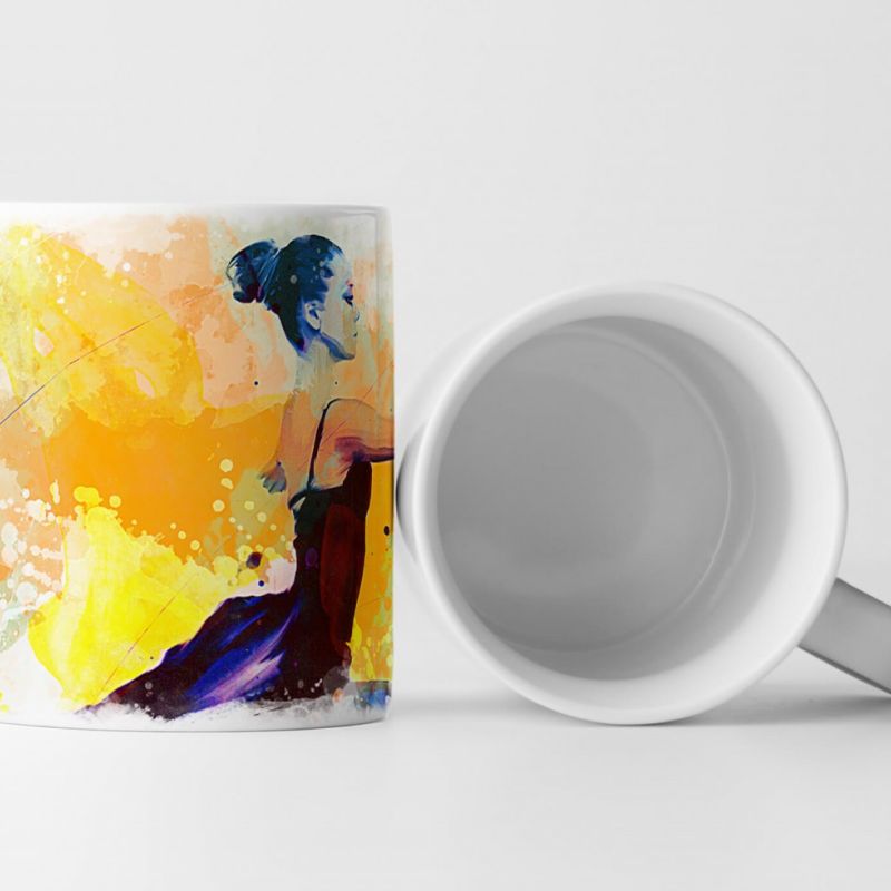 Ballett VII Tasse als Geschenk,  Design Sinus Art