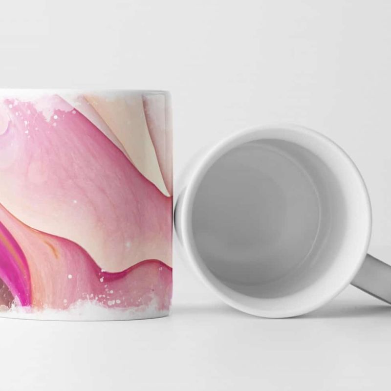 Tasse Geschenk Verzerrte Rose