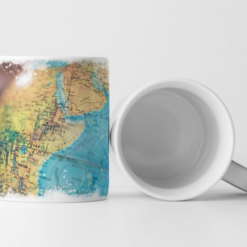 Tasse Geschenk Globus – stilvolle Fotografie