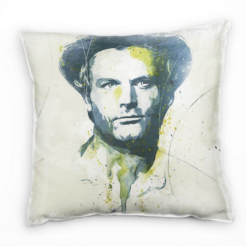 Terence Hill Deko Kissen Bezug 40x40cm für Couch Sofa Lounge Zierkissen