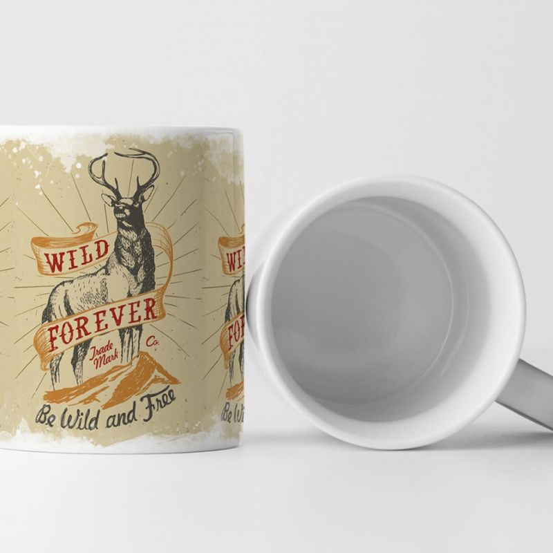 EAU ZONE Motiv Spruch Tasse Geschenk